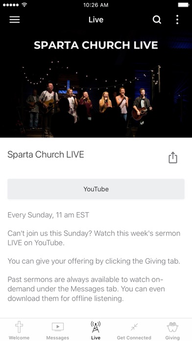 Sparta Church Screenshot