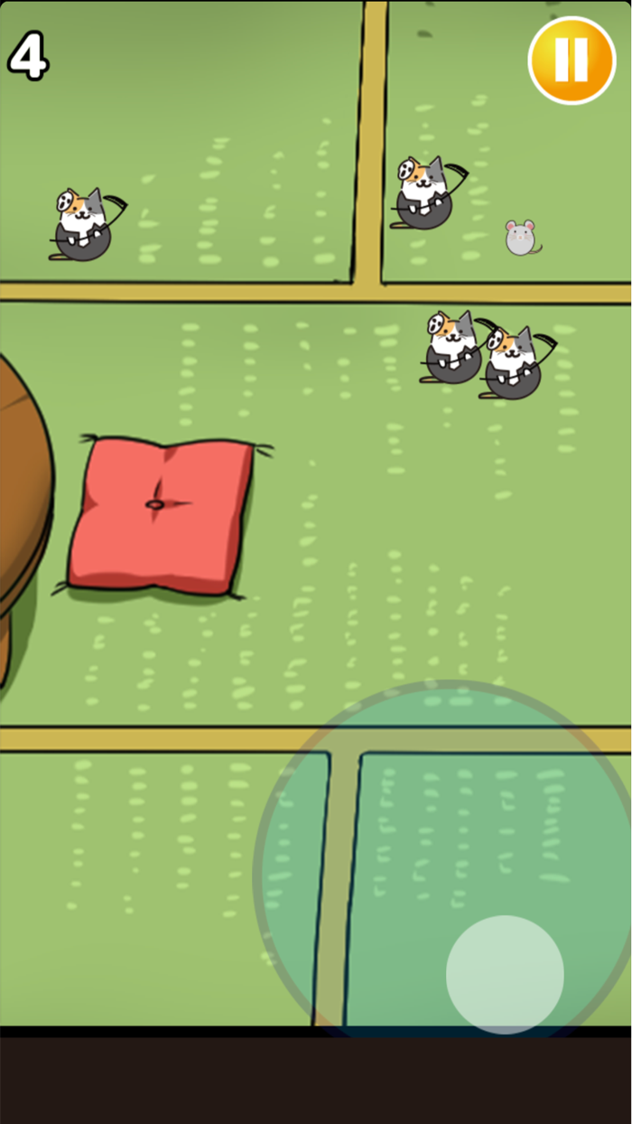 猫とネズミの鬼ごっこ！