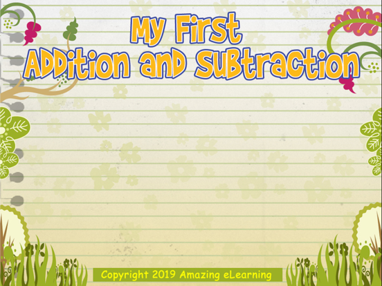 First Addition and Subtraction