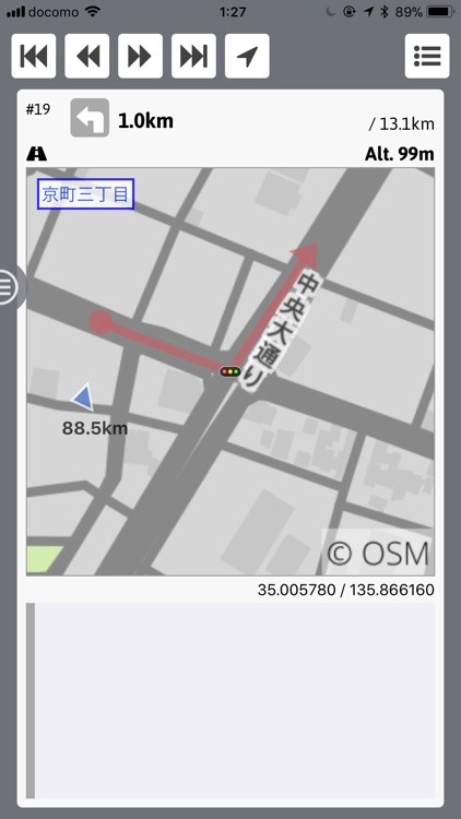 Route GPX, pace-notes editor