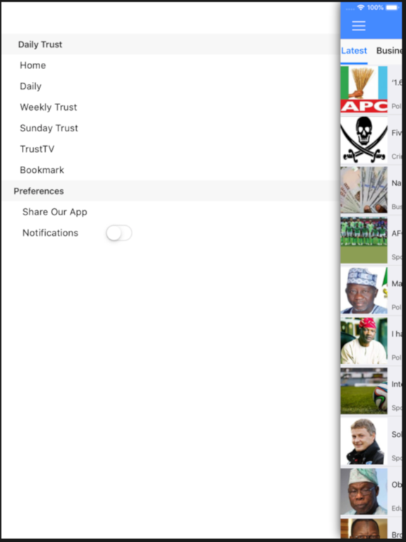 Screenshot #6 pour Daily Trust