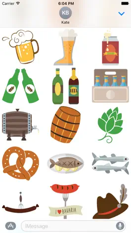 Game screenshot Oktoberfest Stickers. apk