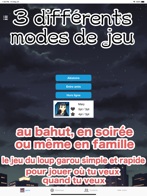 Screenshot #5 pour WordWolf - Jeu du loup garou
