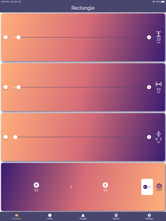 Screenshot #4 pour Resin Calculator