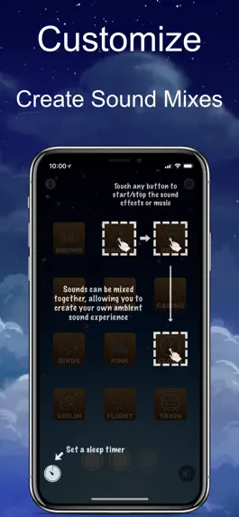 Game screenshot Sleep Sounds : White Noise apk