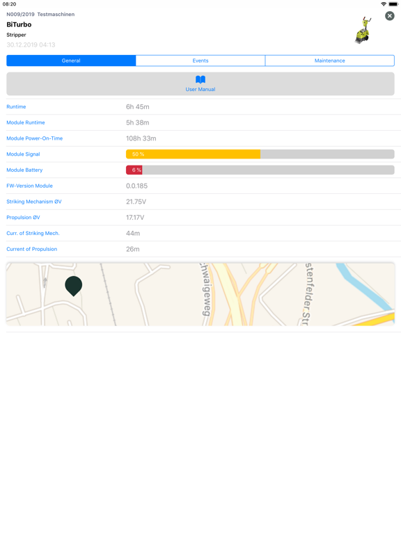 WOLFF IMM iPad screenshot