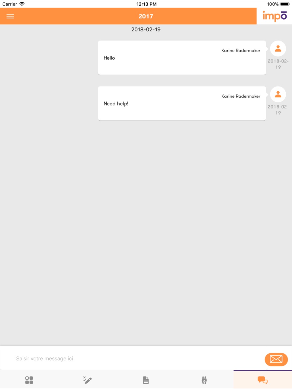 iPad screenshot