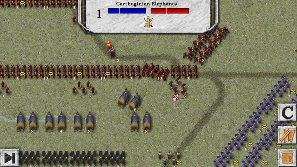 #2. Battles of the Ancient World (iOS) 由: Hunted Cow Studios Ltd.