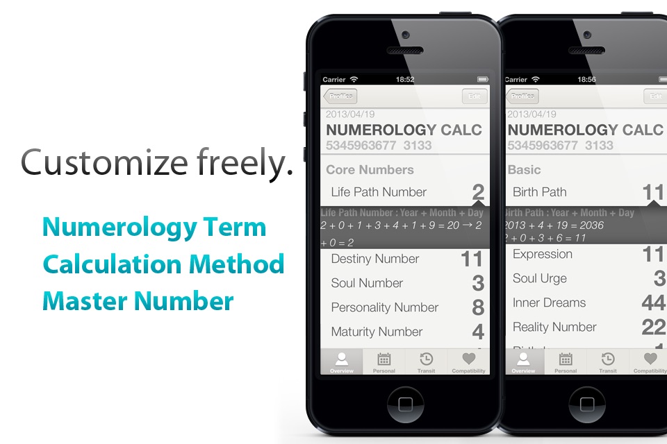 Numerology Calc for Diviners screenshot 3