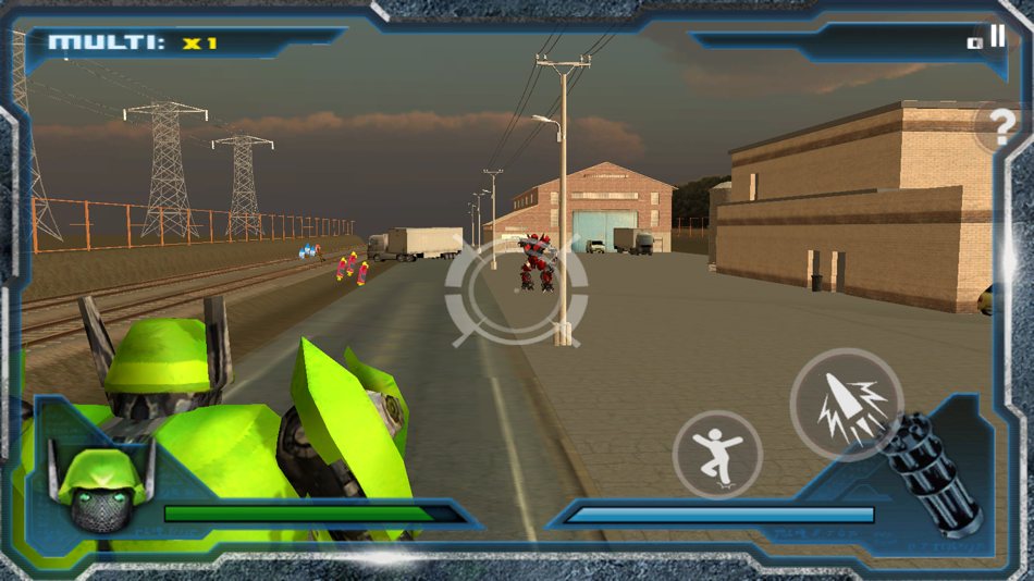 #1. Robot Shoot 3D (iOS) 由: 海龙 王