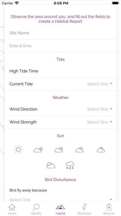 App screenshot