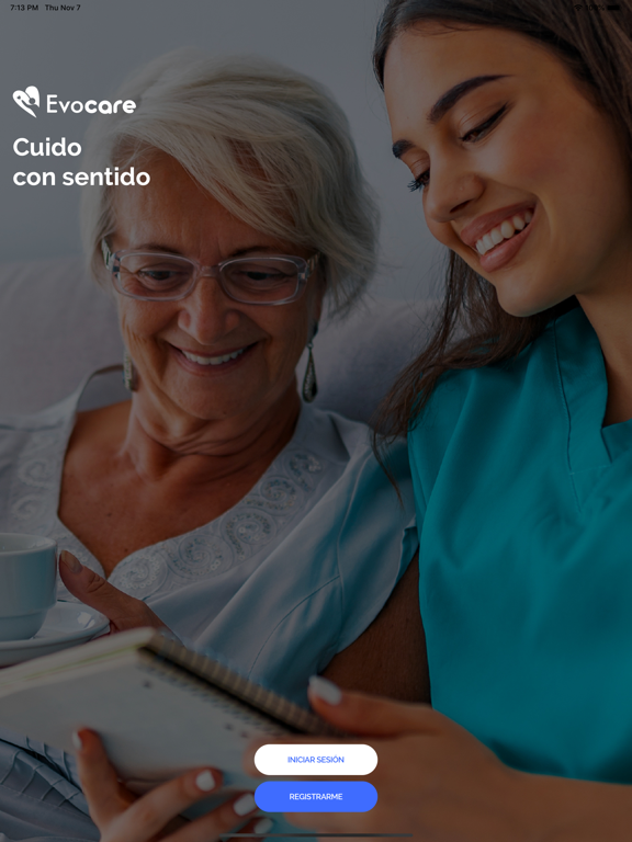 Evocare Client iPad screenshot 2 - Lifestyle app