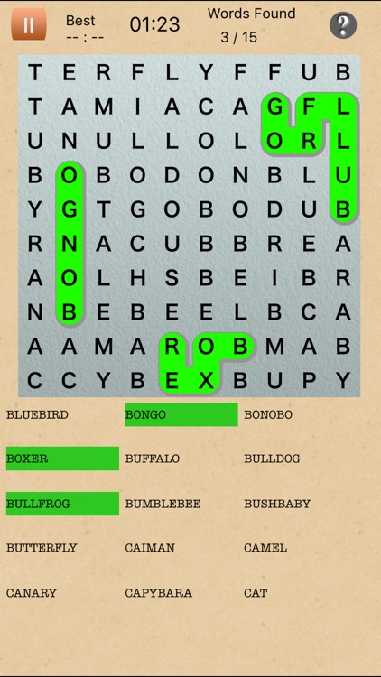 Word Finder : New Style