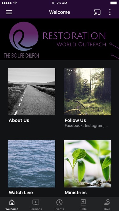 Restoration World Outreach, DE Screenshot