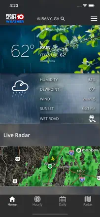 WALB First Alert Weather: Screenshot 1 von 3