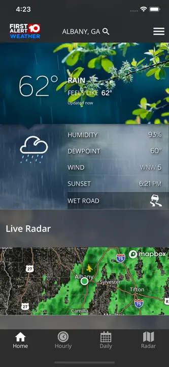 WALB First Alert Weather: Screenshot 1 von 3