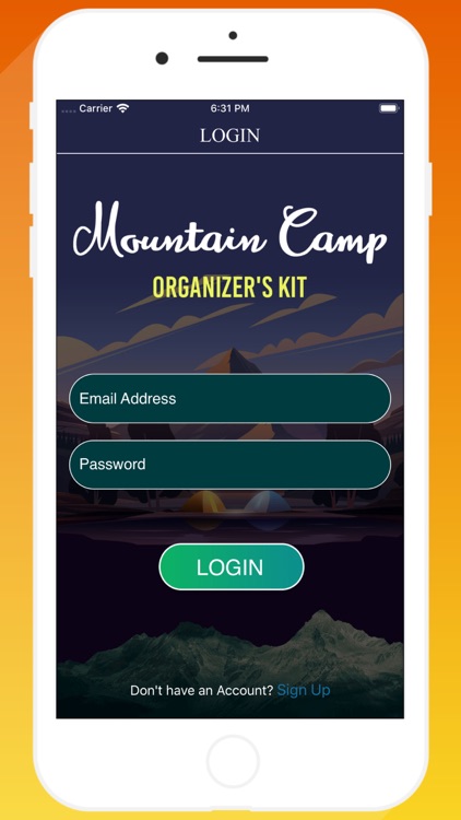Mountain Camp Organizer Kit