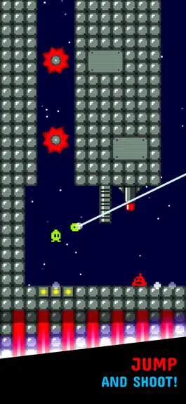 Game screenshot Tiny Alien -  Jump and Shoot! mod apk