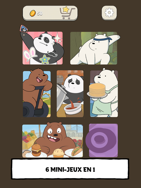 Screenshot #4 pour We Bare Bears - Ours Mania