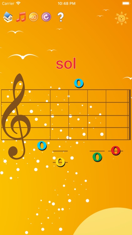 Musical Staff Game For Baby