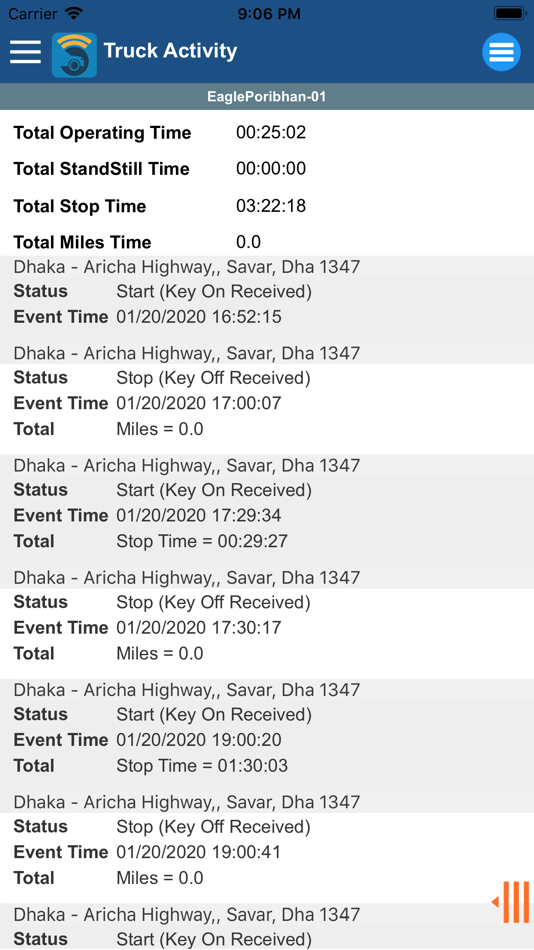 #3. Auto Guard Tracking (iOS) Podle: Mitra U.S. Computer Solutions, Inc