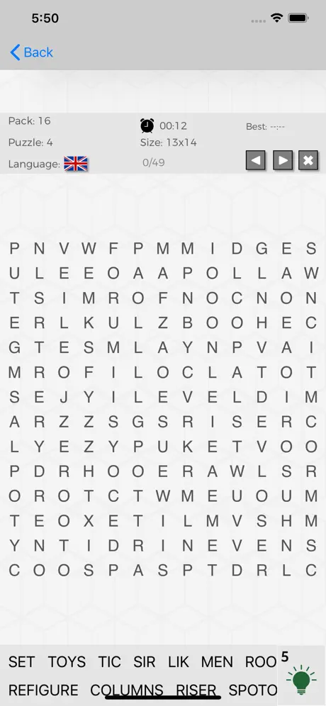 Wortsuche multi Sprache