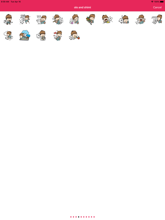 Zom Mobile Messenger iPad screenshot 5 - Social Networking app