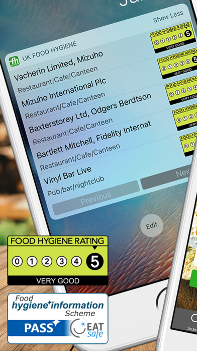 UK Food Hygiene Ratings Screenshot