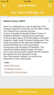 today in jewish history iphone screenshot 1