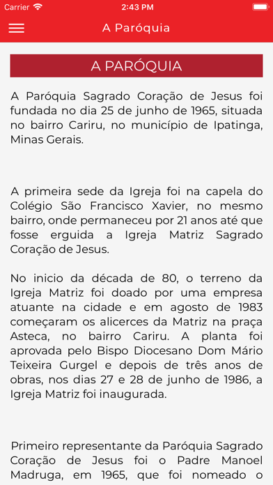 Screenshot #2 pour SAGRADO CORAÇÃO DE JESUS (IPA)