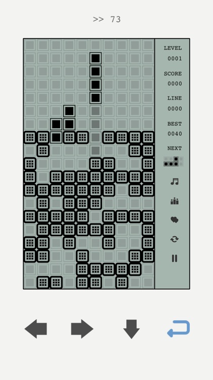 Tetra Retro Brick Puzzle screenshot-3