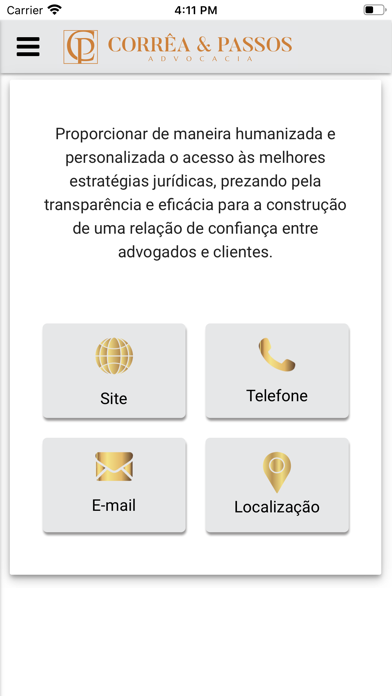 Corrêa e Passos screenshot 2