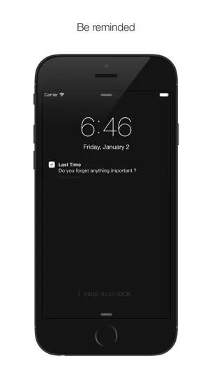 Скриншот Last Time на iPhone 5