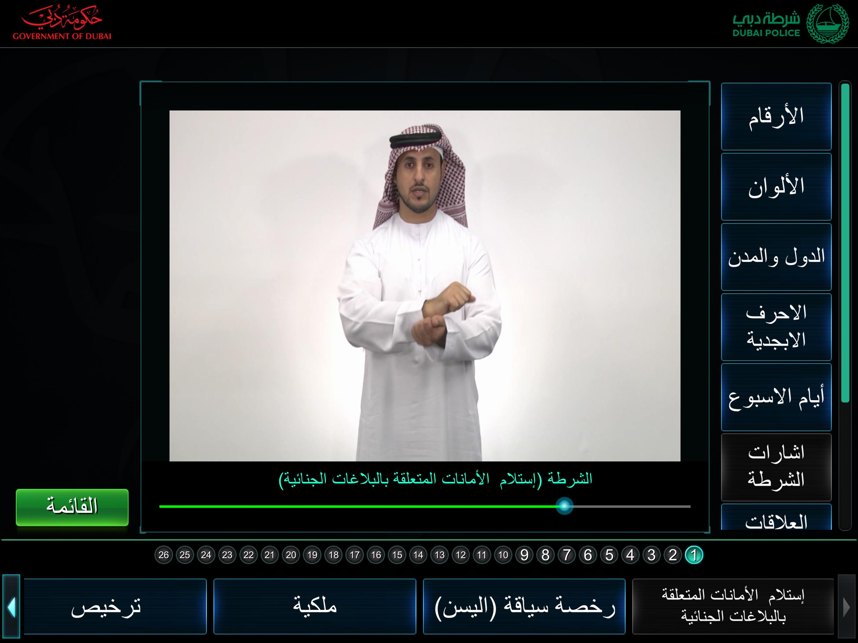 Sign Language - لغة الإشارة