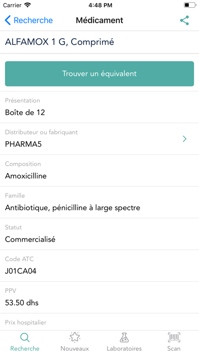 Screenshot #3 pour Médicaments au Maroc