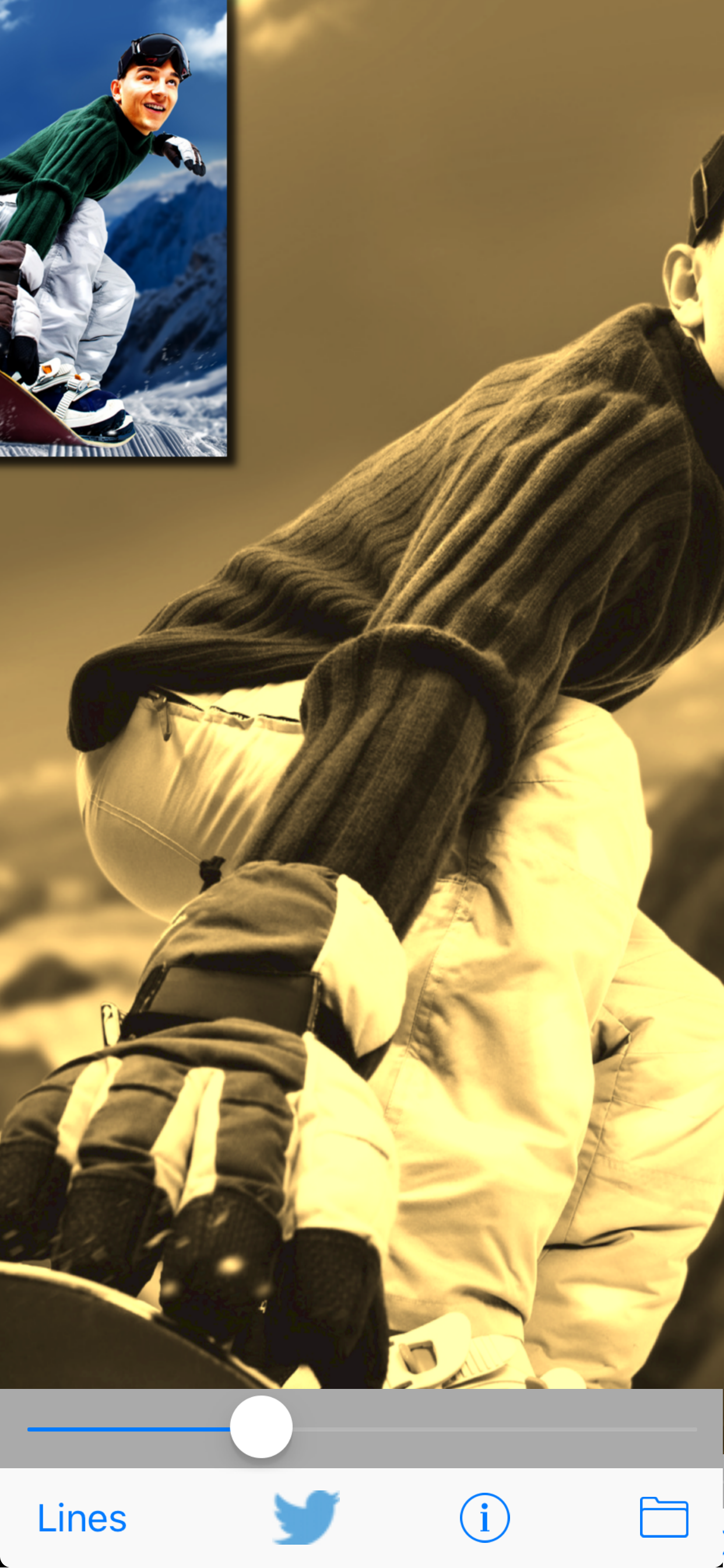 Sepia Shine - picture filter