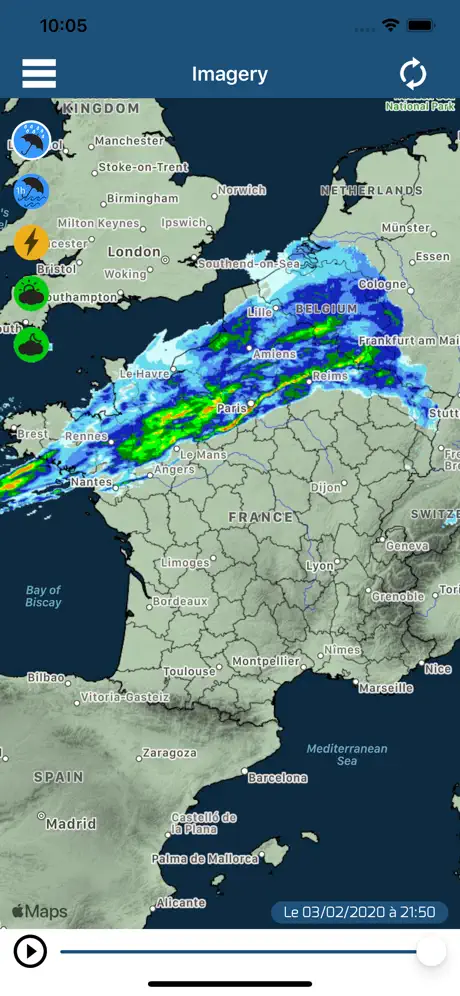 Infoclimat - live weather