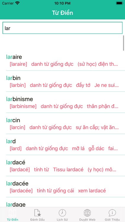 FVEDict - Từ Điển Pháp Việt