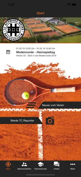 Game screenshot Tennisclub SW Bad Dürkheim apk
