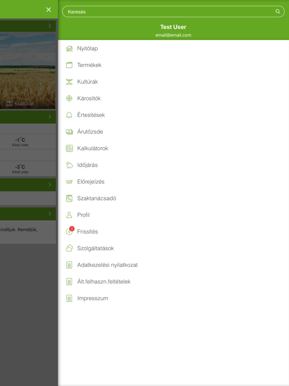 Screenshot #5 pour GazdaInfo Bayer Termékkat.