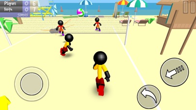 Screenshot #3 pour Stickman Volley-ball sur la pl