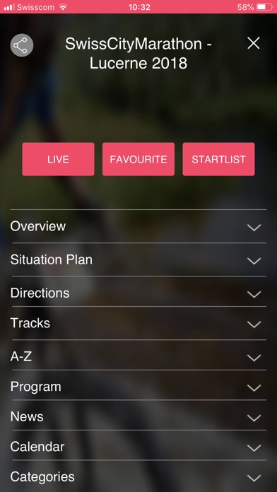 Datasport App Screenshot