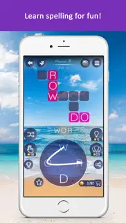 word beach: fun spelling games iphone screenshot 3