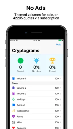 Cryptogram Cryptoquip Puzzles screenshot 2