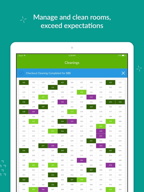 Quore iPad screenshot