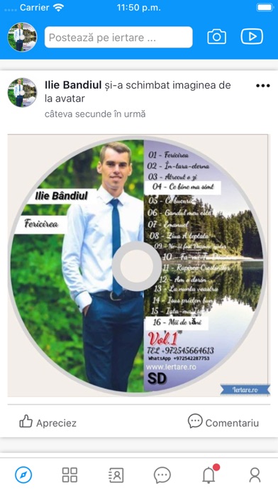 Screenshot #1 pour Iertare - Retea Creștină