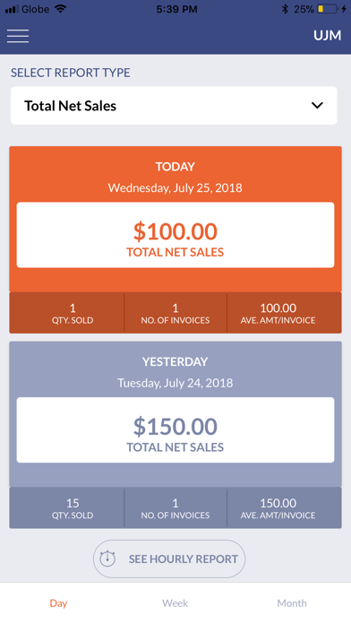 Screenshot #1 pour Imonggo Sales Dashboard 2.0