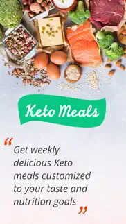 keto recipes & meal plans iphone screenshot 1