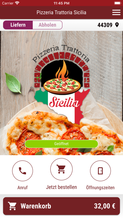 Screenshot #1 pour Pizzeria Trattoria Sicilia