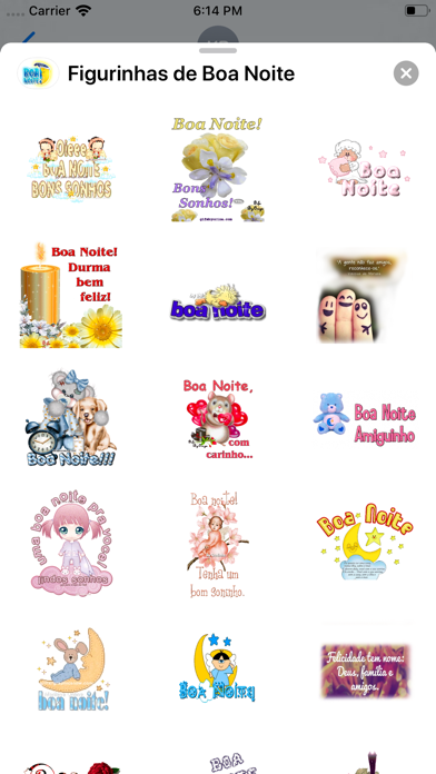 Screenshot #3 pour Figurinhas de Boa Noite